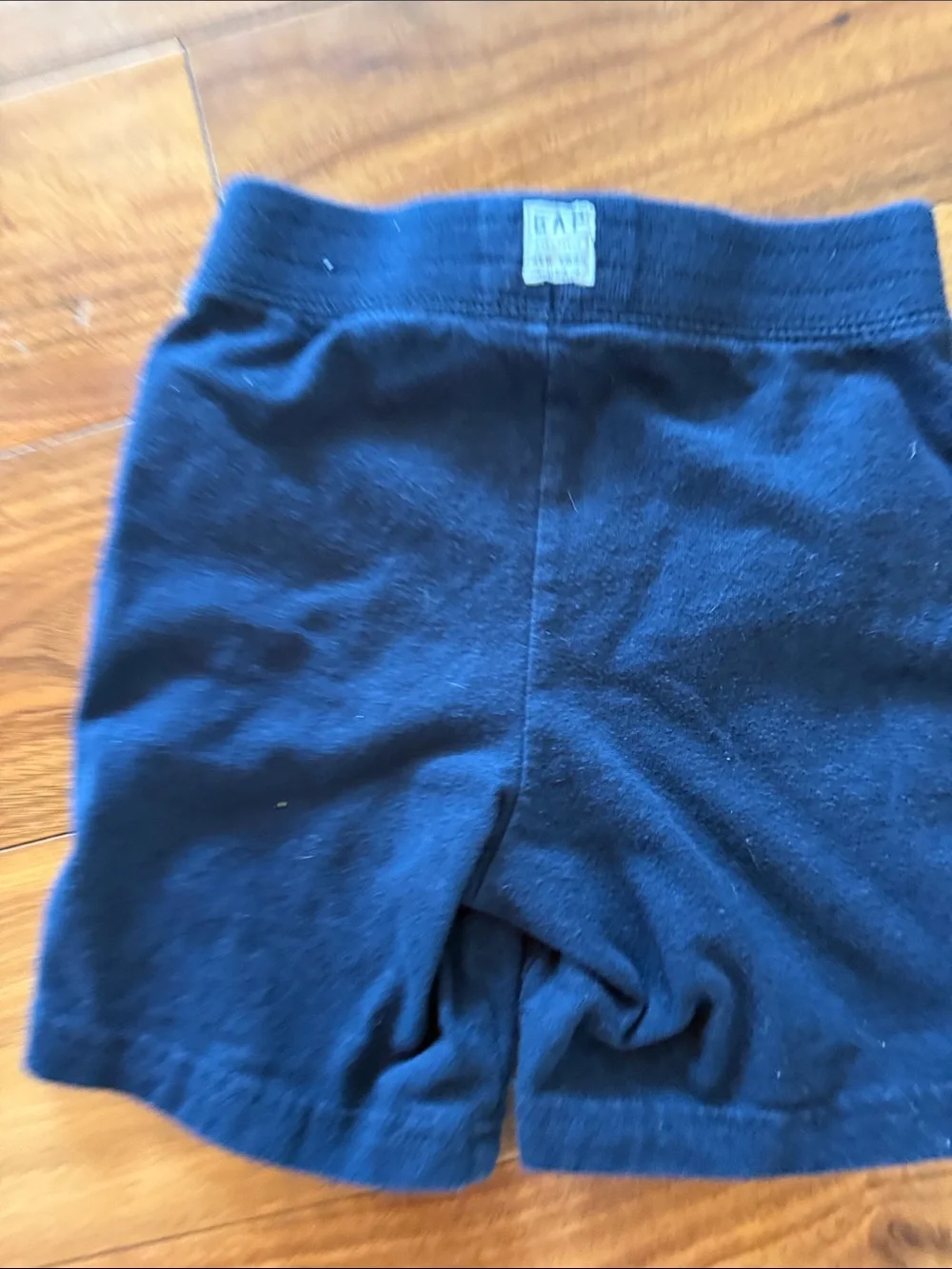GAP Navy Blue Terry Drawstring Shorts for Kids